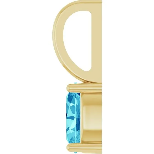 Solitaire Charm/Pendant Image 3 Gysbers Jewelry Waupun, WI