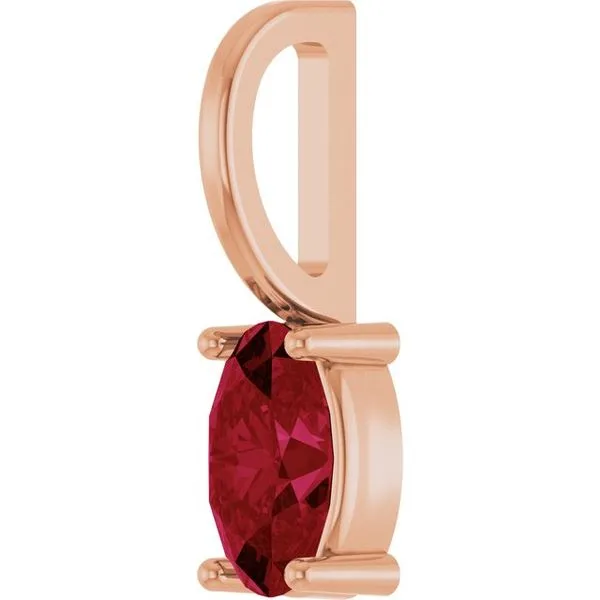 Solitaire Charm/Pendant Image 2 Clater Jewelers Louisville, KY