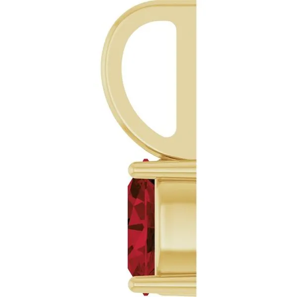 Solitaire Charm/Pendant Image 3 Gysbers Jewelry Waupun, WI