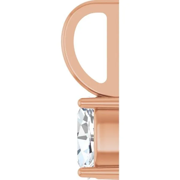 Solitaire Charm/Pendant Image 3 Clater Jewelers Louisville, KY