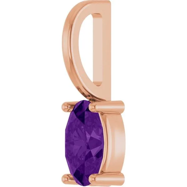 Solitaire Charm/Pendant Image 2 Gysbers Jewelry Waupun, WI