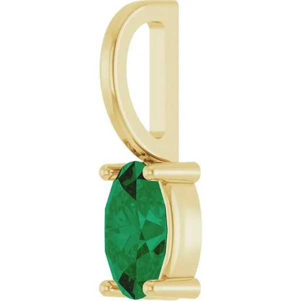 Solitaire Charm/Pendant Image 2 Gysbers Jewelry Waupun, WI