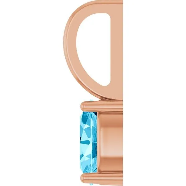 Solitaire Charm/Pendant Image 3 Gysbers Jewelry Waupun, WI