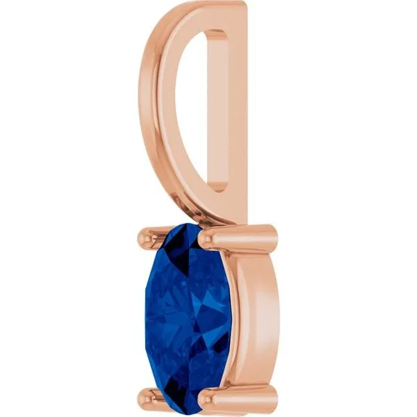 Solitaire Charm/Pendant Image 2 Gysbers Jewelry Waupun, WI