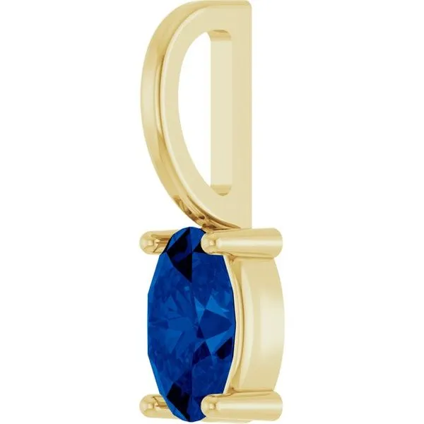 Solitaire Charm/Pendant Image 2 Gysbers Jewelry Waupun, WI