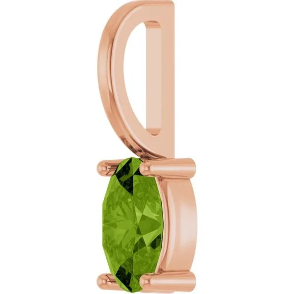 Solitaire Charm/Pendant Image 2 Gysbers Jewelry Waupun, WI