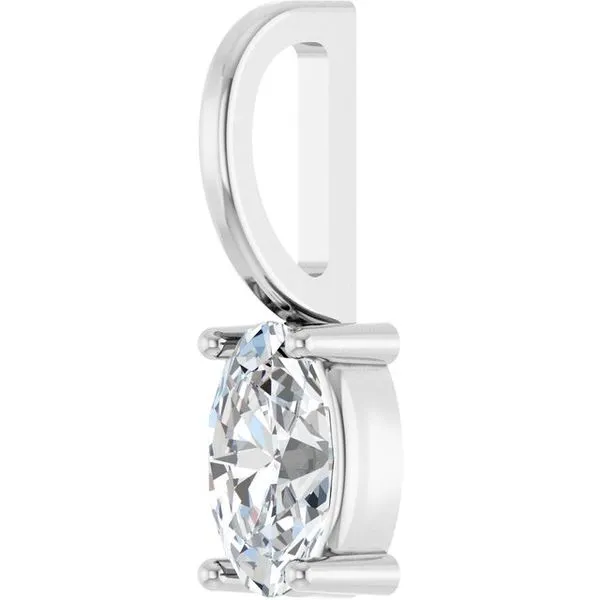 Solitaire Charm/Pendant Image 2 Gysbers Jewelry Waupun, WI