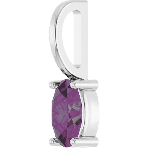 Solitaire Charm/Pendant Image 2 Clater Jewelers Louisville, KY