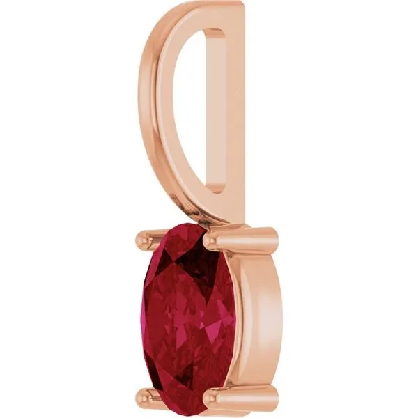 Solitaire Charm/Pendant Image 2 Gysbers Jewelry Waupun, WI