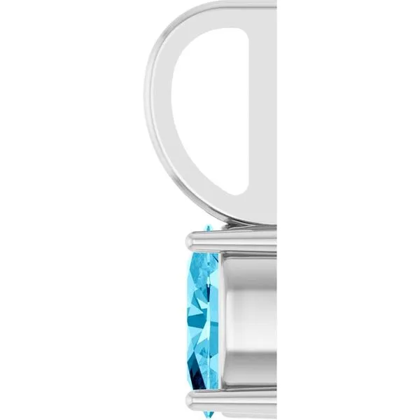 Solitaire Charm/Pendant Image 3 Gysbers Jewelry Waupun, WI