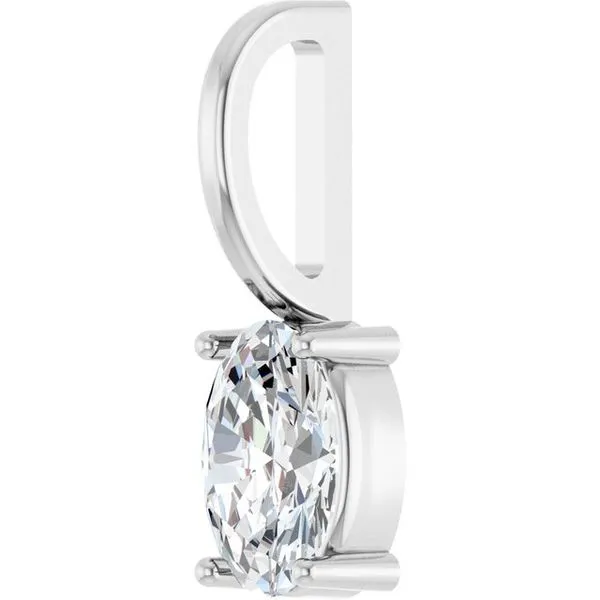 Solitaire Charm/Pendant Image 2 Gysbers Jewelry Waupun, WI