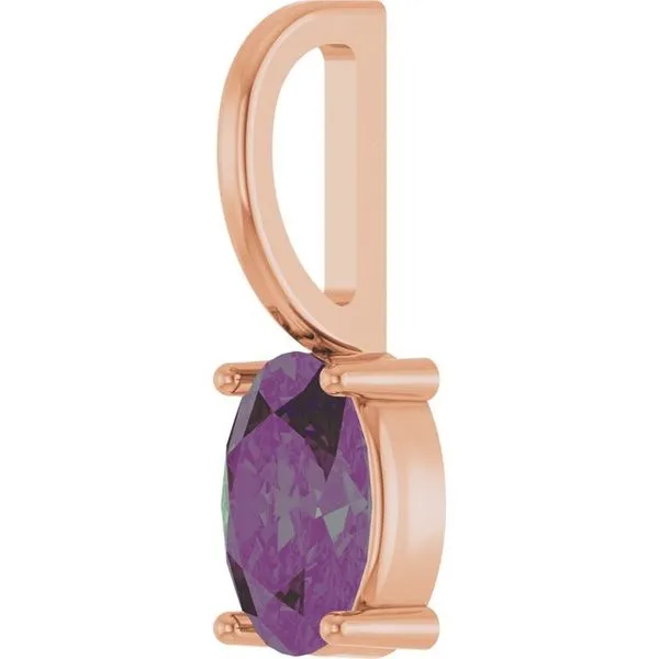 Solitaire Charm/Pendant Image 2 Clater Jewelers Louisville, KY