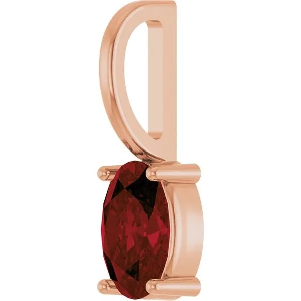 Solitaire Charm/Pendant Image 2 Gysbers Jewelry Waupun, WI