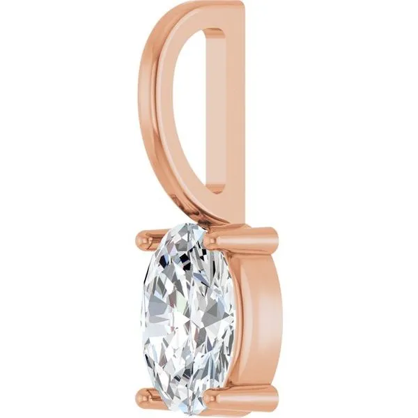 Solitaire Charm/Pendant Image 2 Clater Jewelers Louisville, KY