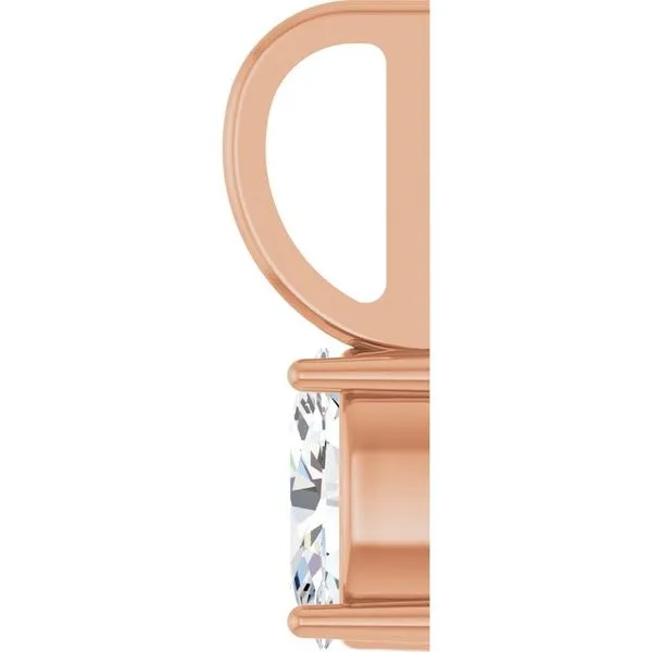 Solitaire Charm/Pendant Image 3 Clater Jewelers Louisville, KY