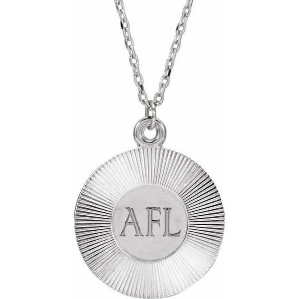 Engravable Necklace Image 3 J. Meredith Jewelers Delafield, WI
