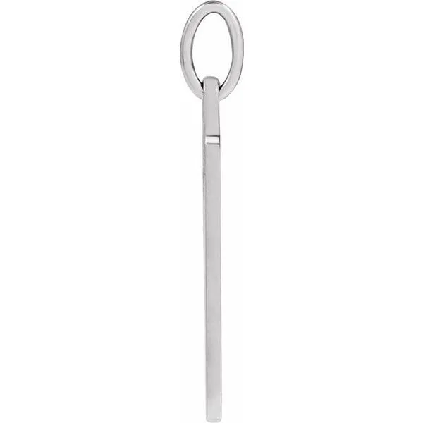 Cross Dog Tag Pendant Image 3 J. Meredith Jewelers Delafield, WI