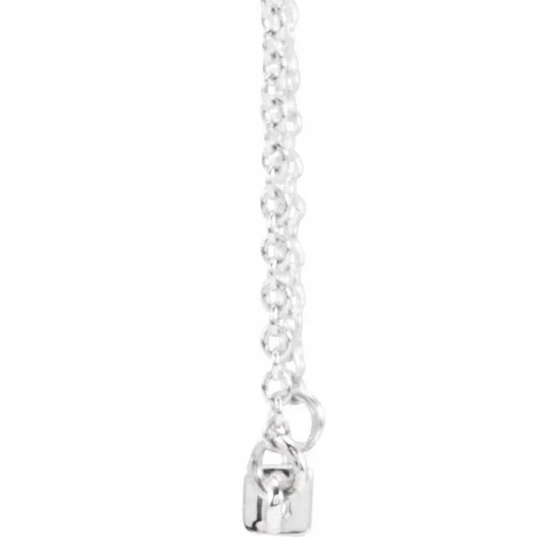 Engravable Bar Necklace Image 2 John E. Koller Jewelry Designs owasso, OK