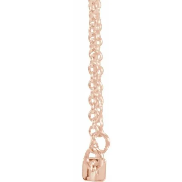 Engravable Bar Necklace Image 2 Spath Jewelers Bartow, FL