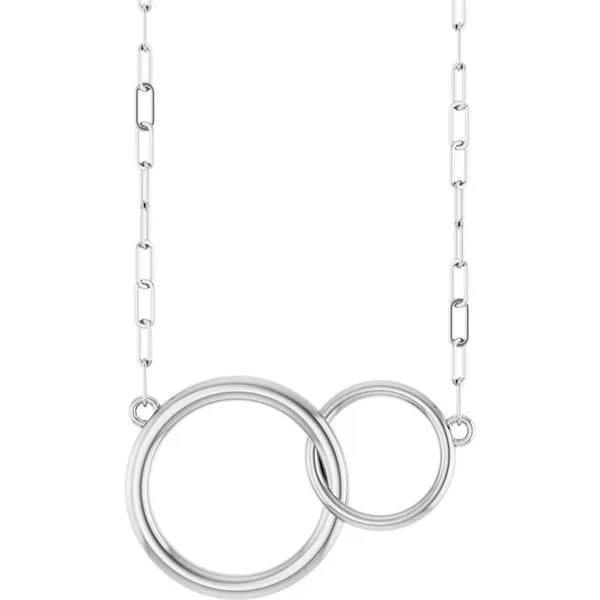 Interlocking Circle Necklace Hopman Jewelers Elkhart, IN