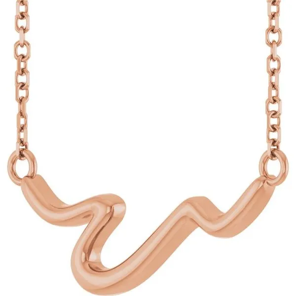 Freeform Bar Necklace Center Image 2 James Wolf Jewelers Mason, OH