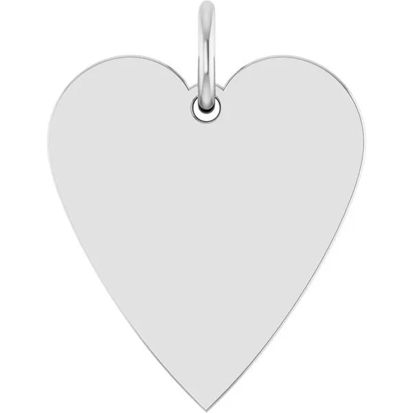 Engravable Heart Pendant Gysbers Jewelry Waupun, WI