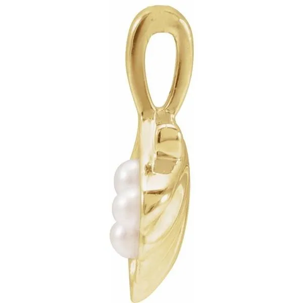 Pearl Shell Family Pendant Image 2 Hopman Jewelers Elkhart, IN