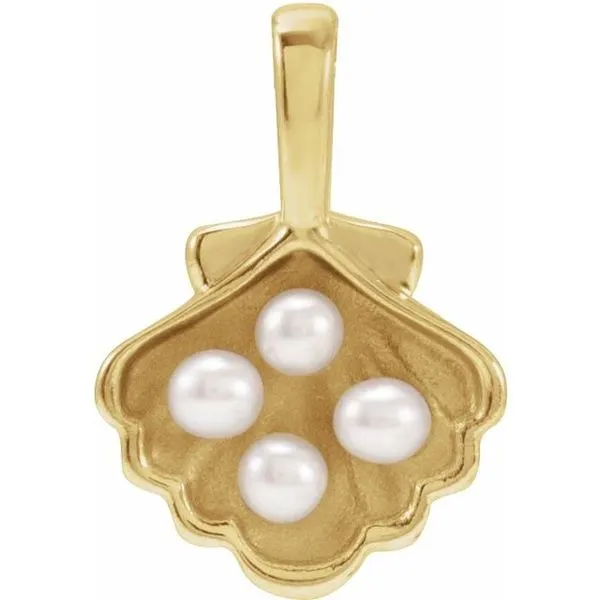 Pearl Shell Family Pendant Hopman Jewelers Elkhart, IN