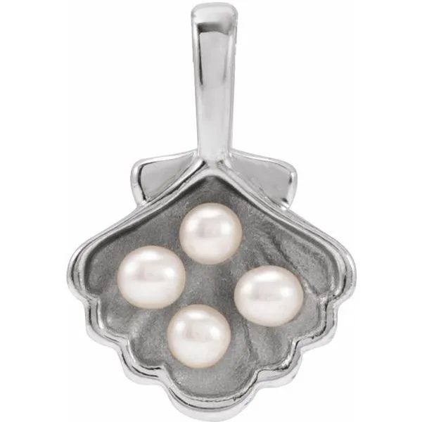 Pearl Shell Family Pendant Long Jewelers Chesapeake, VA