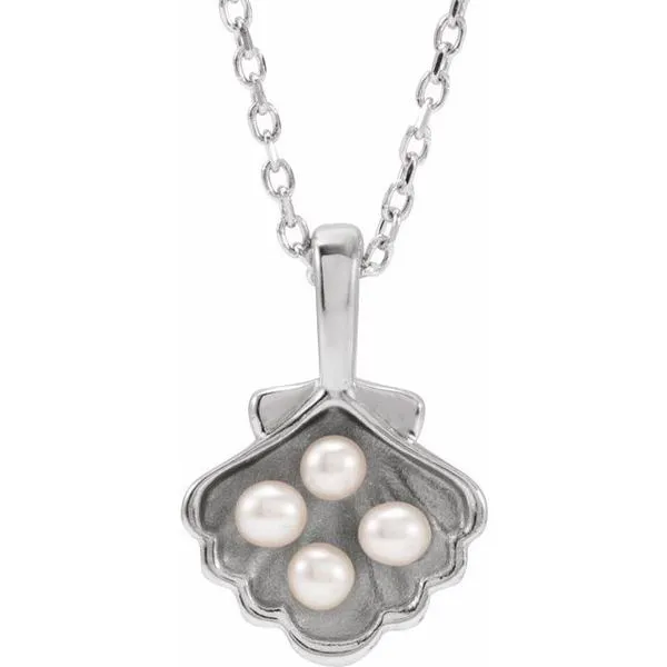 Pearl Shell Family Pendant Jim's Jewelers Tyler, TX