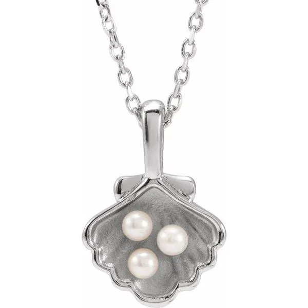 Pearl Shell Family Pendant Leslie E. Sandler Fine Jewelry and Gemstones rockville , MD