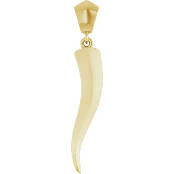 Italian Horn Pendant Leslie E. Sandler Fine Jewelry and Gemstones rockville , MD