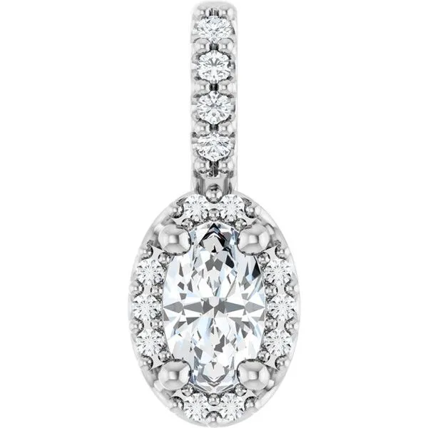 Halo-Style Pendant Spath Jewelers Bartow, FL