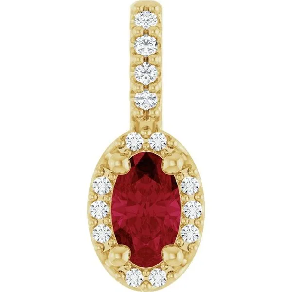 Halo-Style Pendant Smith Jewelers Franklin, VA