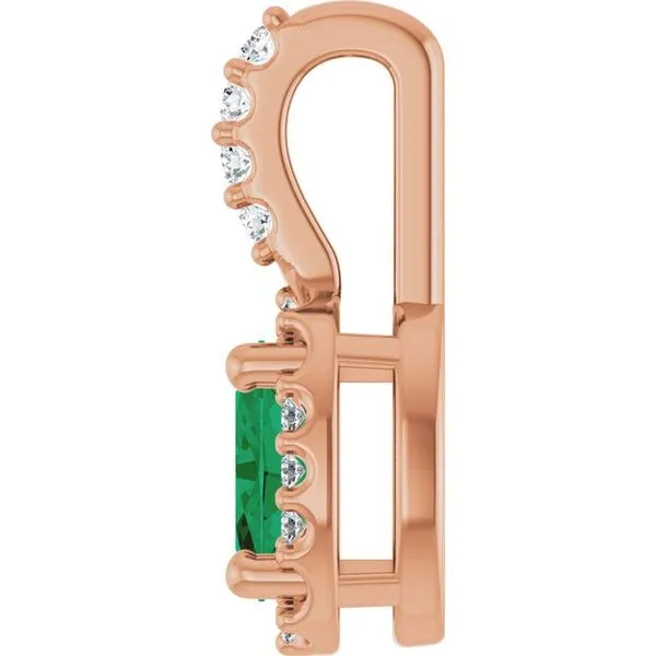 Halo-Style Pendant Image 3 Boyd Jewelers Wesley Chapel, FL