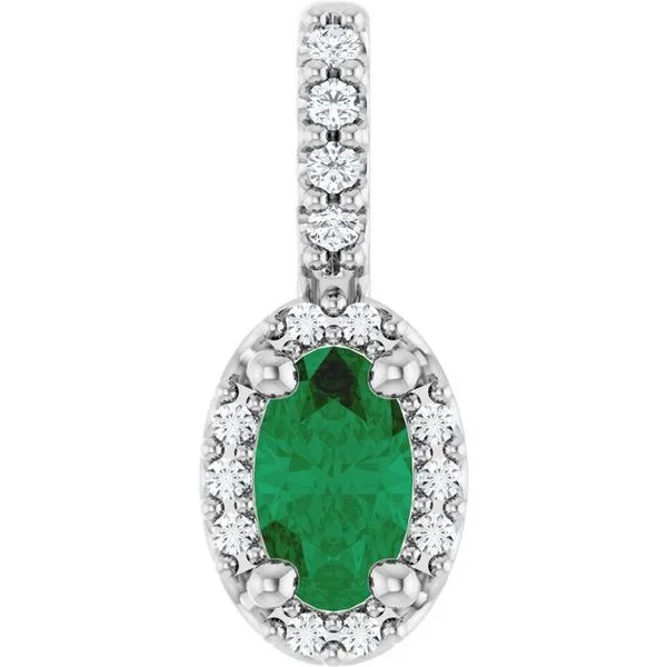 Halo-Style Pendant Comstock Jewelers Edmonds, WA
