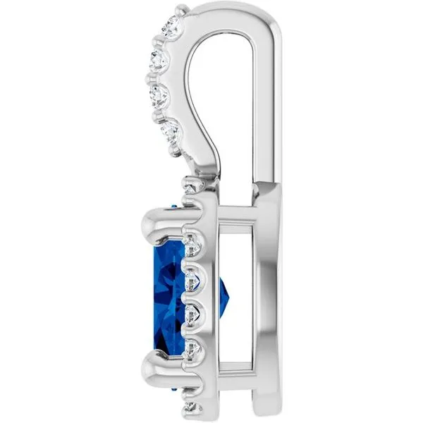 Halo-Style Pendant Image 3 Henry B. Ball Jewelers Canton, OH