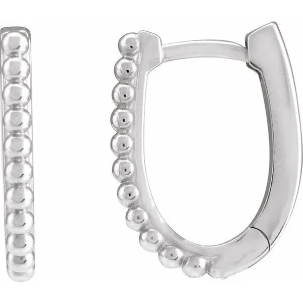 Beaded Hoop Earrings Paul James Jewelers Angels Camp, CA