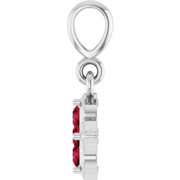 Cluster Pendant Image 3 Hopman Jewelers Elkhart, IN