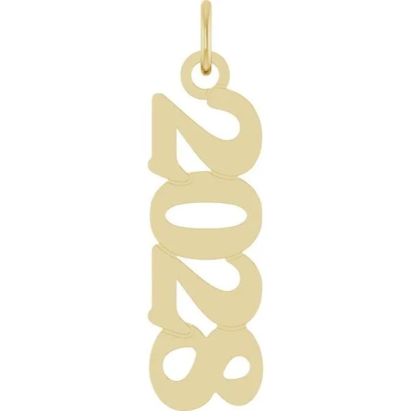 Petite Year Pendant D'Errico Jewelry Scarsdale, NY