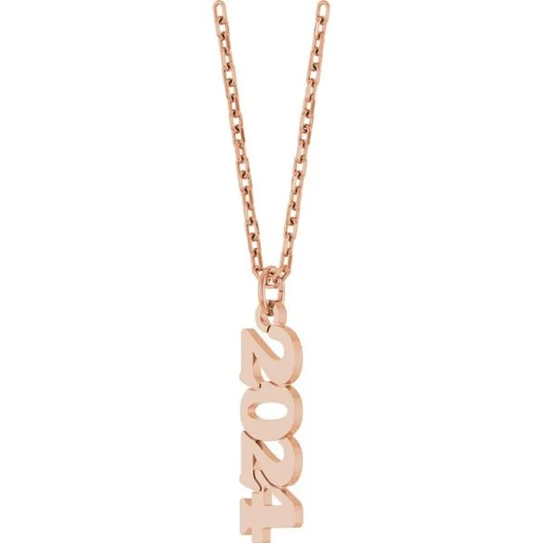 Petite Year Necklace Image 2 Henry B. Ball Jewelers Canton, OH