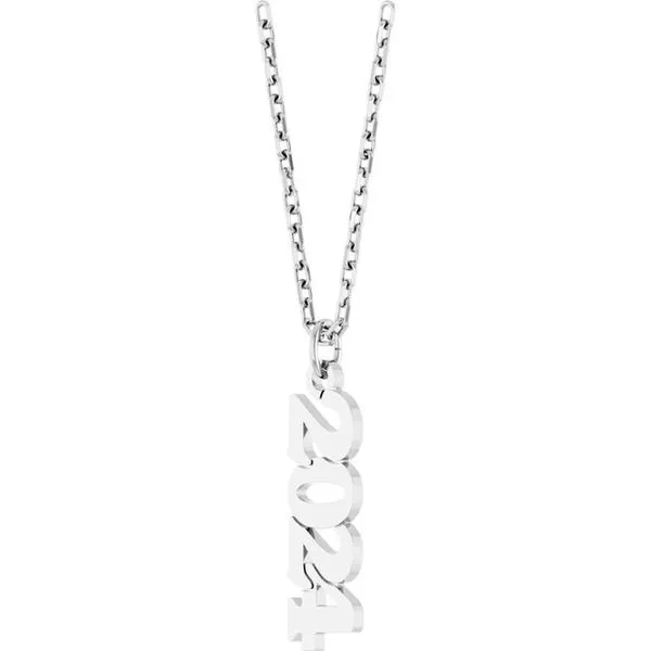 Petite Year Necklace Image 2 Studio D Jewelers Woodstock, IL