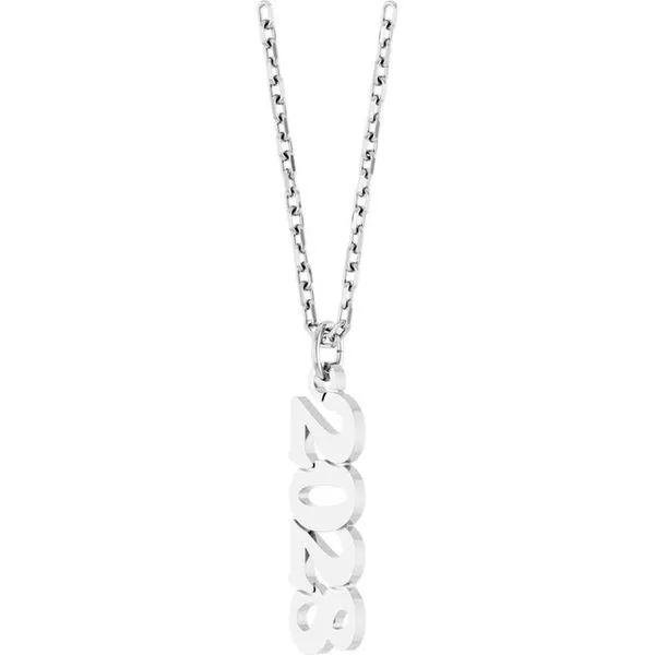Petite Year Necklace Image 2 Long Jewelers Chesapeake, VA
