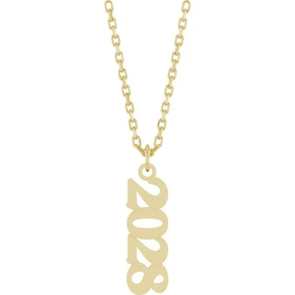 Petite Year Necklace Long Jewelers Chesapeake, VA
