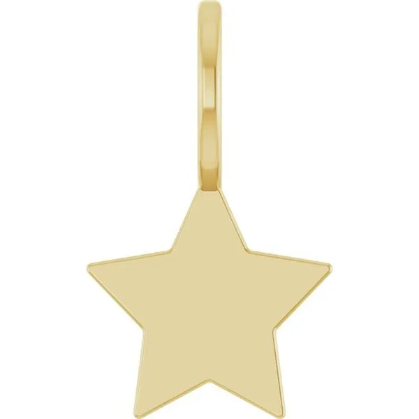 Engravable Star Charm/Pendant Clater Jewelers Louisville, KY