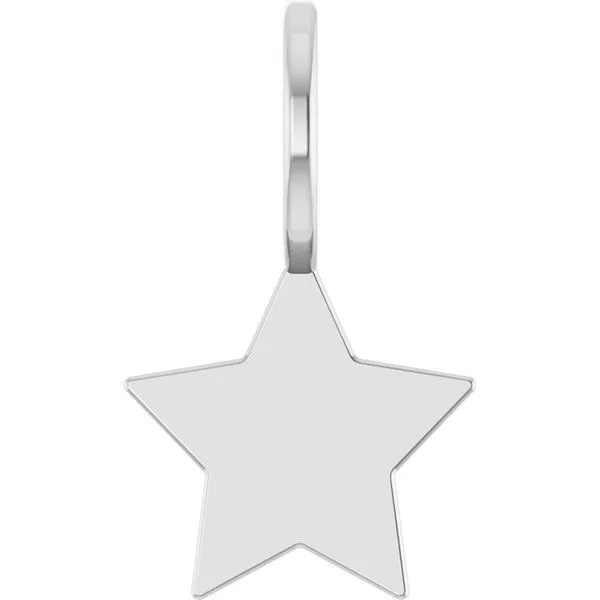 Engravable Star Charm/Pendant Diny's Jewelers Middleton, WI