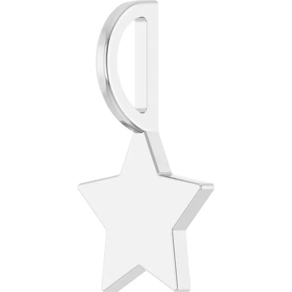 Engravable Star Charm/Pendant Image 2 Clater Jewelers Louisville, KY