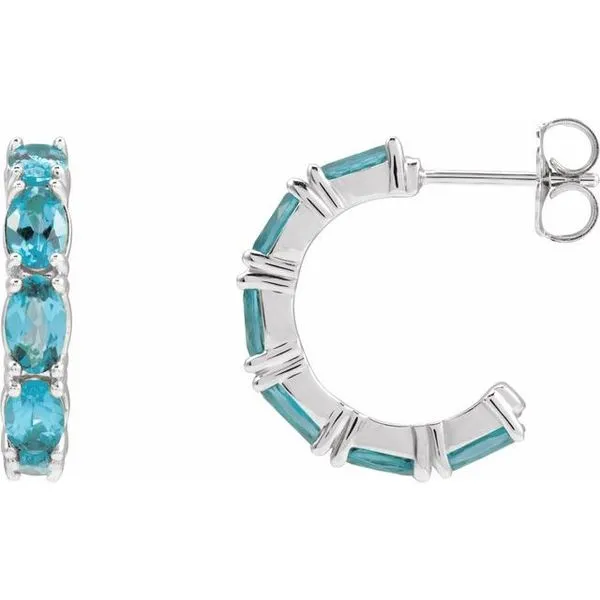 Accented Hoop Earrings Grayson & Co. Jewelers Iron Mountain, MI
