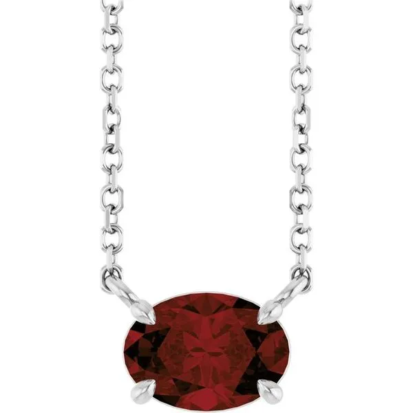 Solitaire Necklace Colonial Jewelers of Easton Easton, MD