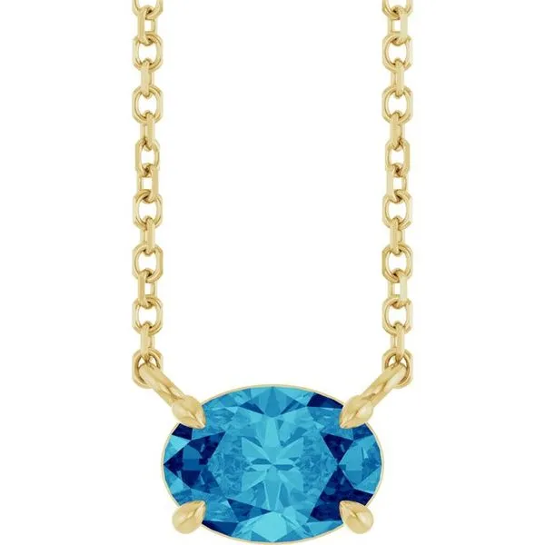 Solitaire Necklace Paul James Jewelers Angels Camp, CA